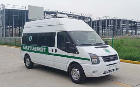 机动车尾气遥感检测车图片