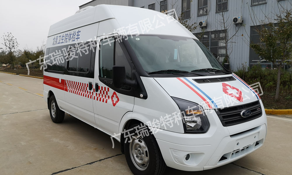 广东特种车辆有限公司出厂健康普查车开往海南