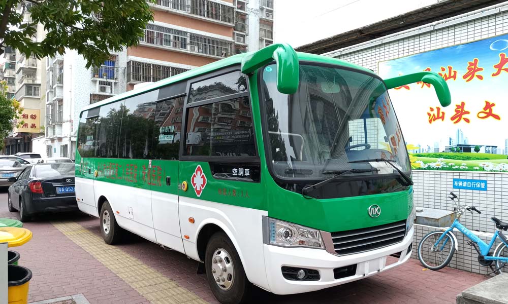 7米体检车(DR体检车,带心电区)