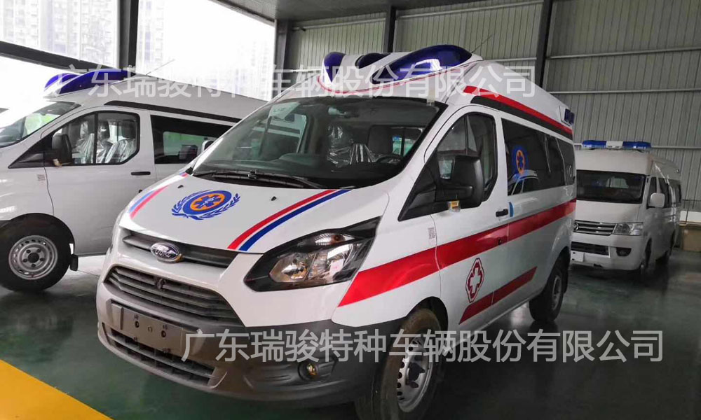 襄州区人民医院两台v362负压救护车